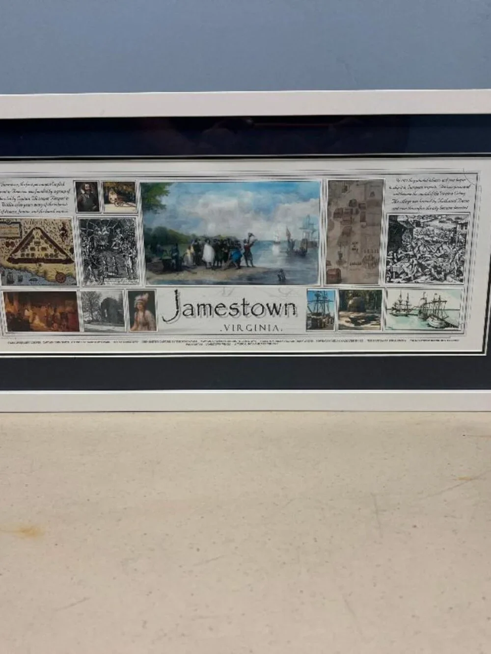 Ikea Jamestown Virginia Framed Picture